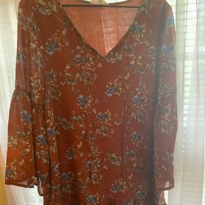 Beautiful floral tunic